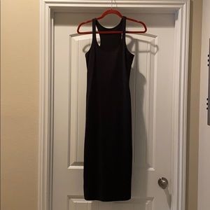 Lululemon black tank dress size 6 looks new!